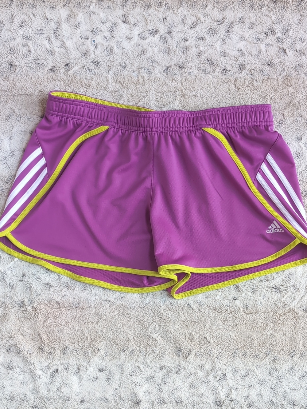 adidas Three-Stripe Lightweight Athletic Shorts